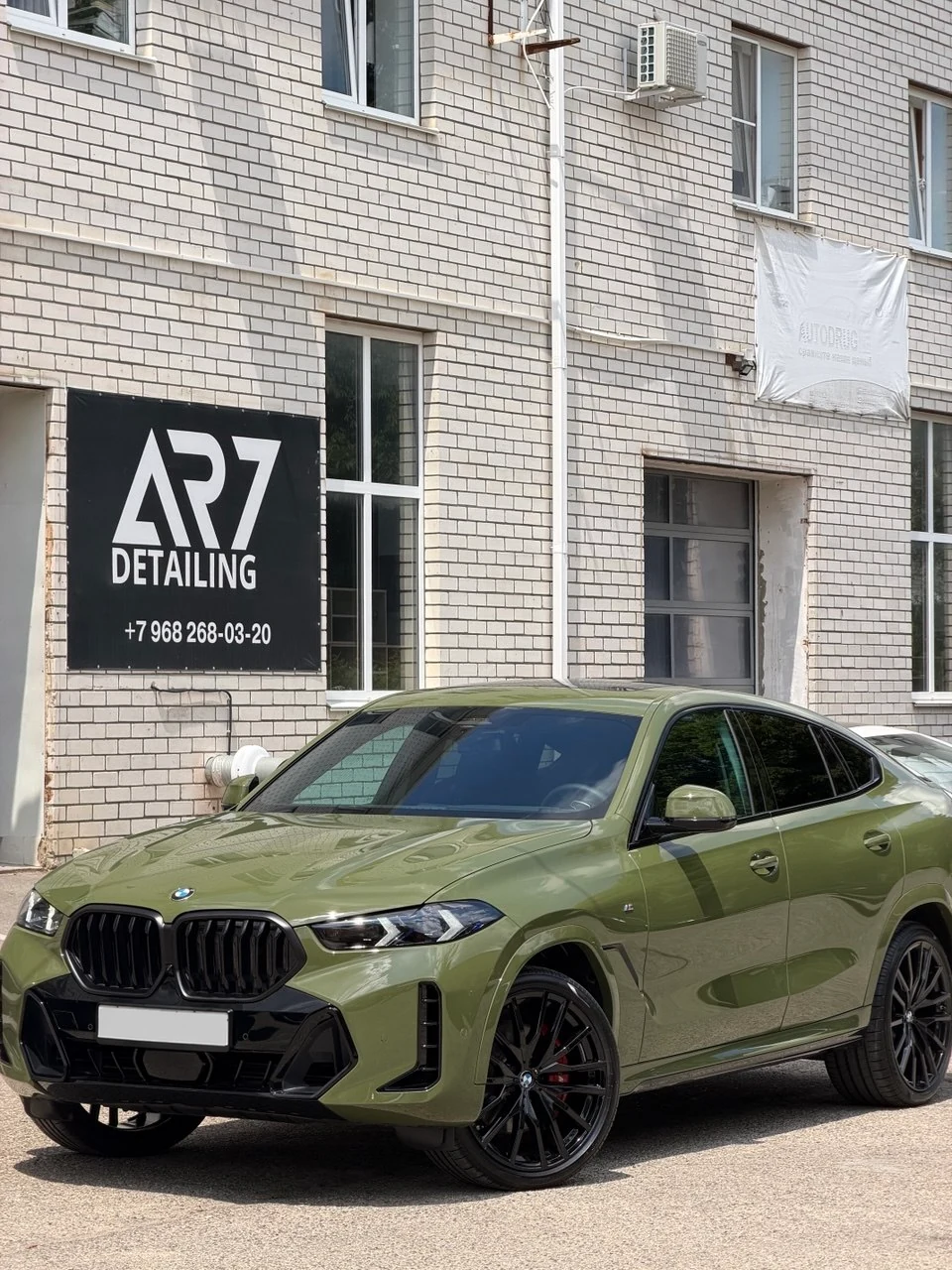 BMW X6 у студии AR7 Detailing — реальная работа